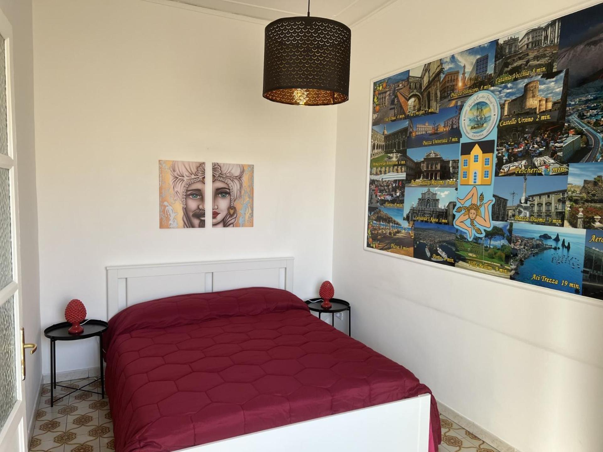 Mary'S Center House Apartment Катания Екстериор снимка